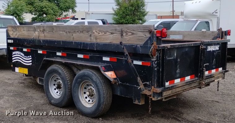 image for item DP3318 2008 Travalong  dump trailer