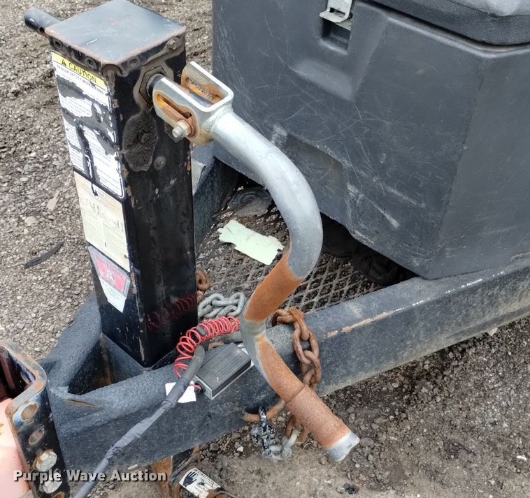 image for item DP3318 2008 Travalong  dump trailer