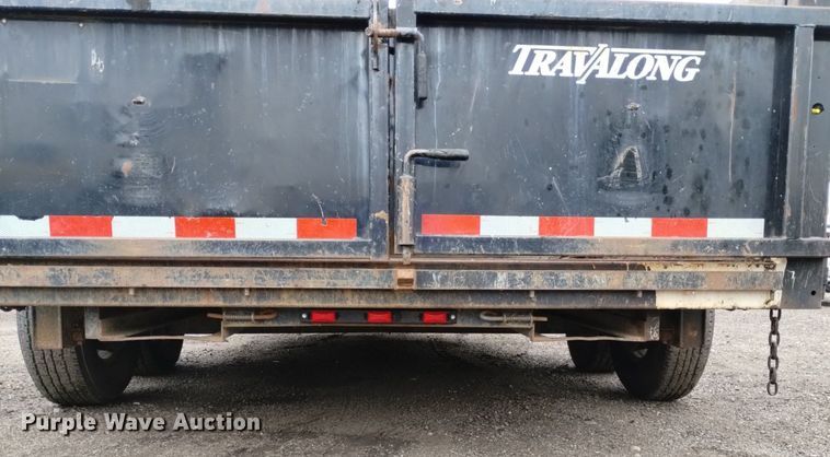 image for item DP3318 2008 Travalong  dump trailer