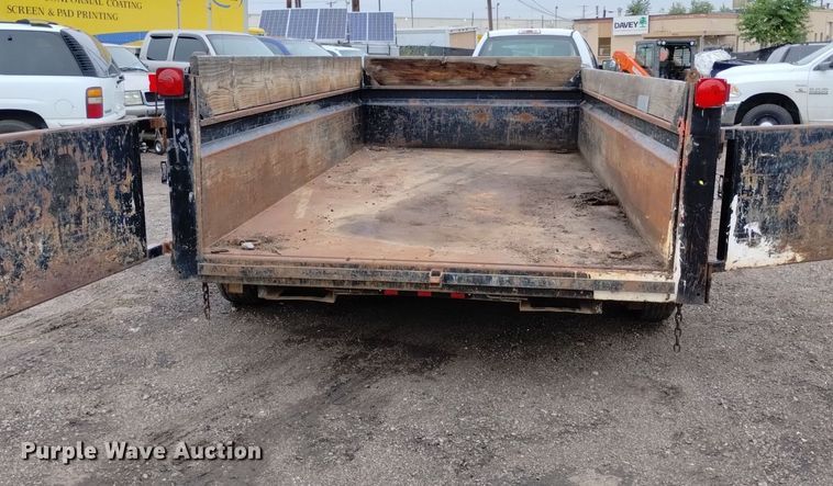 image for item DP3318 2008 Travalong  dump trailer