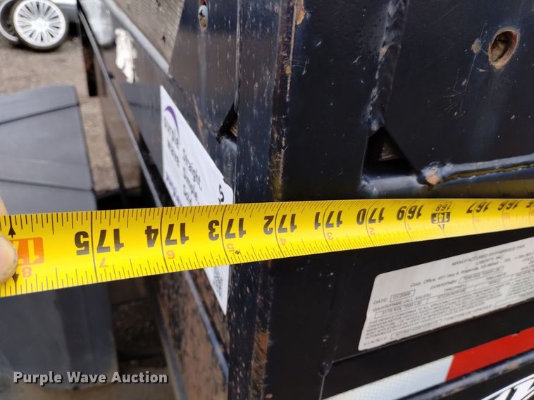 image for item DP3318 2008 Travalong  dump trailer