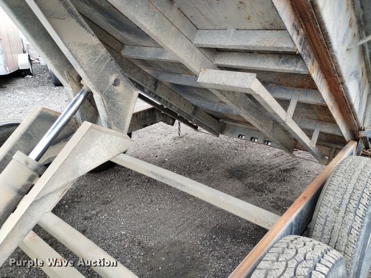 image for item DP3318 2008 Travalong  dump trailer