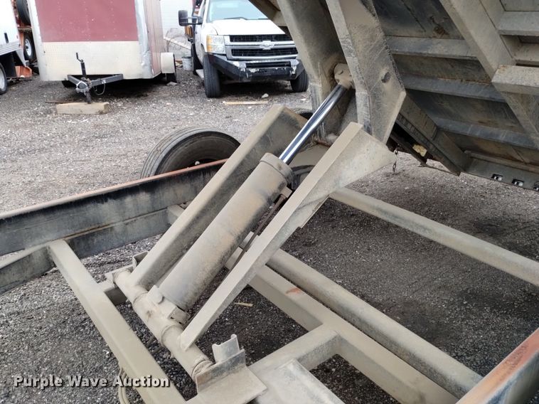 image for item DP3318 2008 Travalong  dump trailer