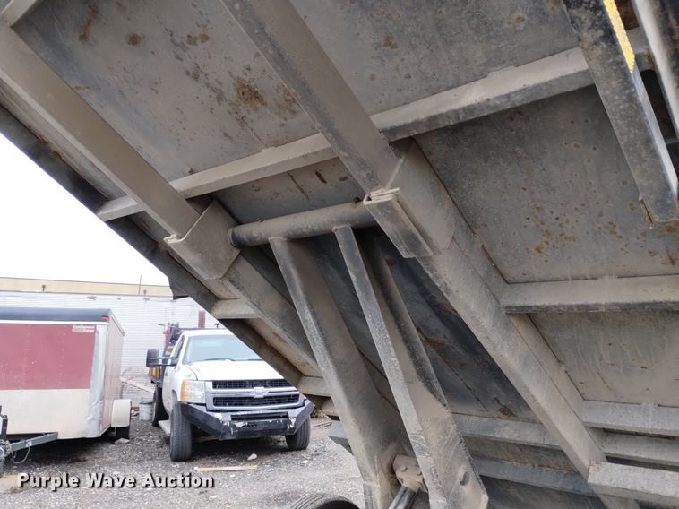 image for item DP3318 2008 Travalong  dump trailer