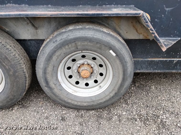 image for item DP3318 2008 Travalong  dump trailer