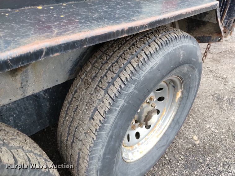 image for item DP3318 2008 Travalong  dump trailer