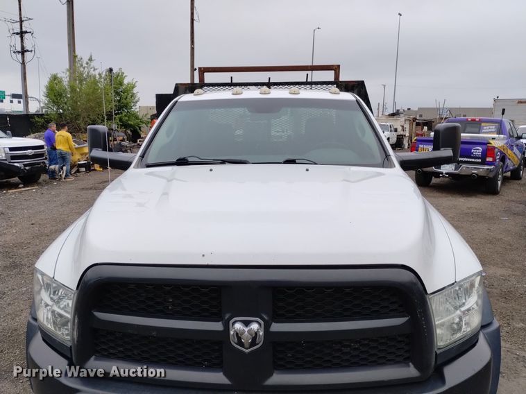 image for item DP3319 2015 Dodge Ram 4500HD  flatbed truck