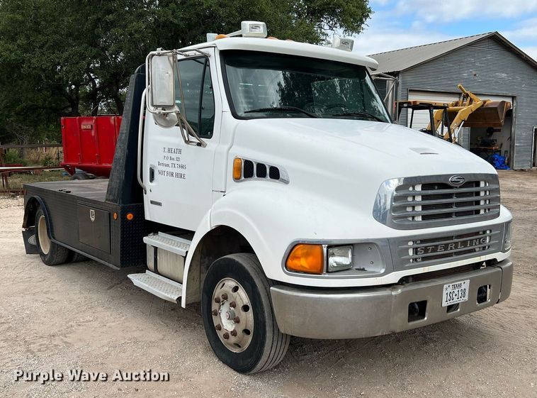 image for item DQ2121 2003 Sterling Acterra  flatbed truck