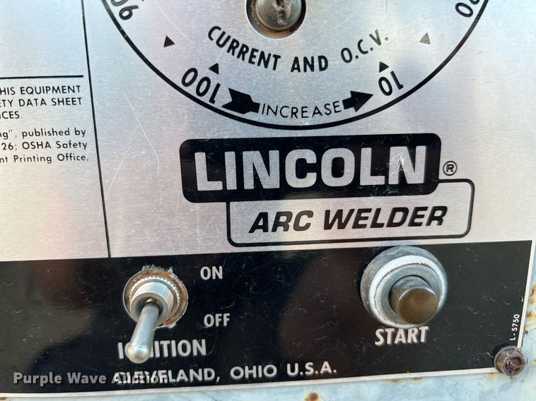 image for item DQ2124 Lincoln SA-200 F-163  welder