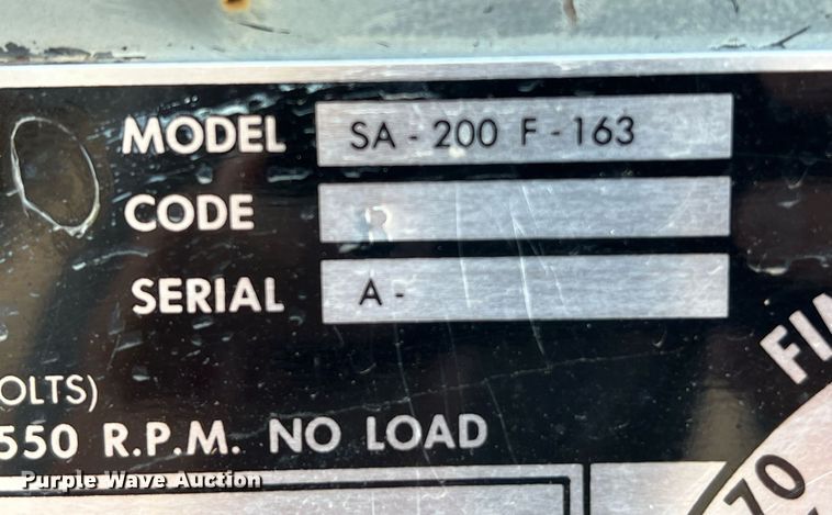 image for item DQ2124 Lincoln SA-200 F-163  welder