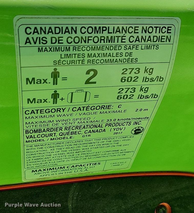 image for item DR3385 (2) personal watercraft