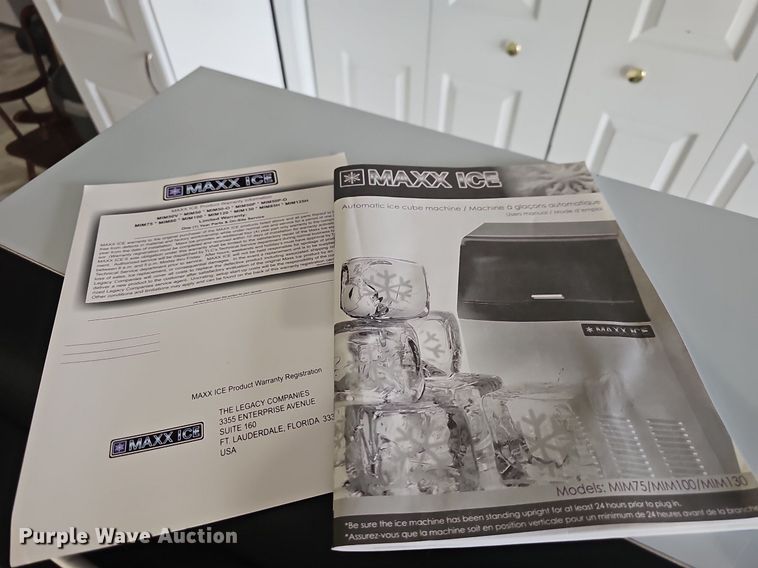 image for item DR3386 Maxx Ice MIM100  ice maker