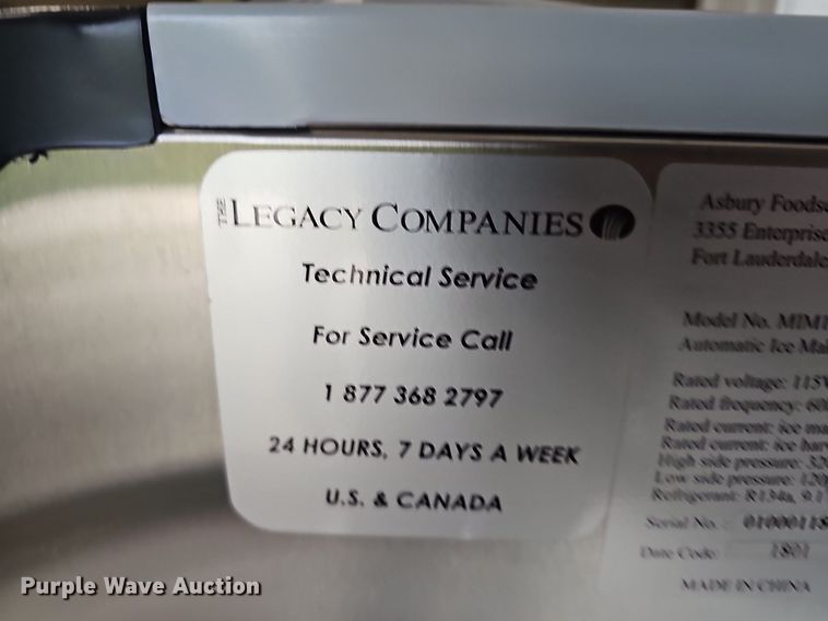 image for item DR3386 Maxx Ice MIM100  ice maker