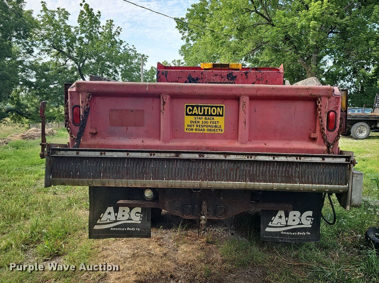 image for item DR3407 2003 Ford F550  dump truck