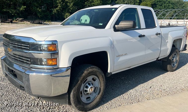 image for item II9209 2016 Chevrolet Silverado 2500HD  Double Cab pickup truck