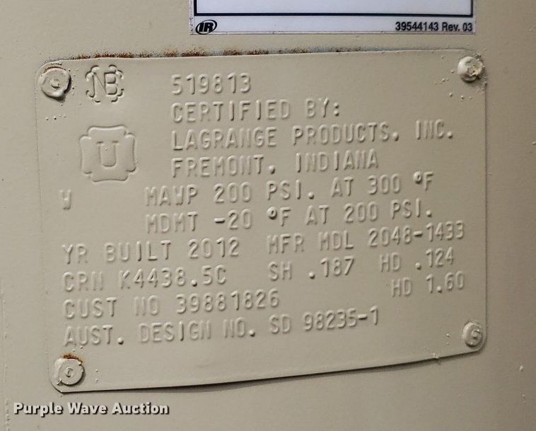 image for item IP9328 Ingersoll Rand SSR-EPE300-2S  rotary screw air compressor