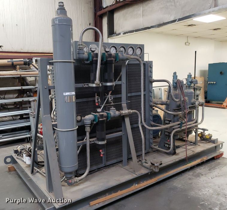 image for item IP9331 2008 Greenfield D62-A  reciprocating air compressor