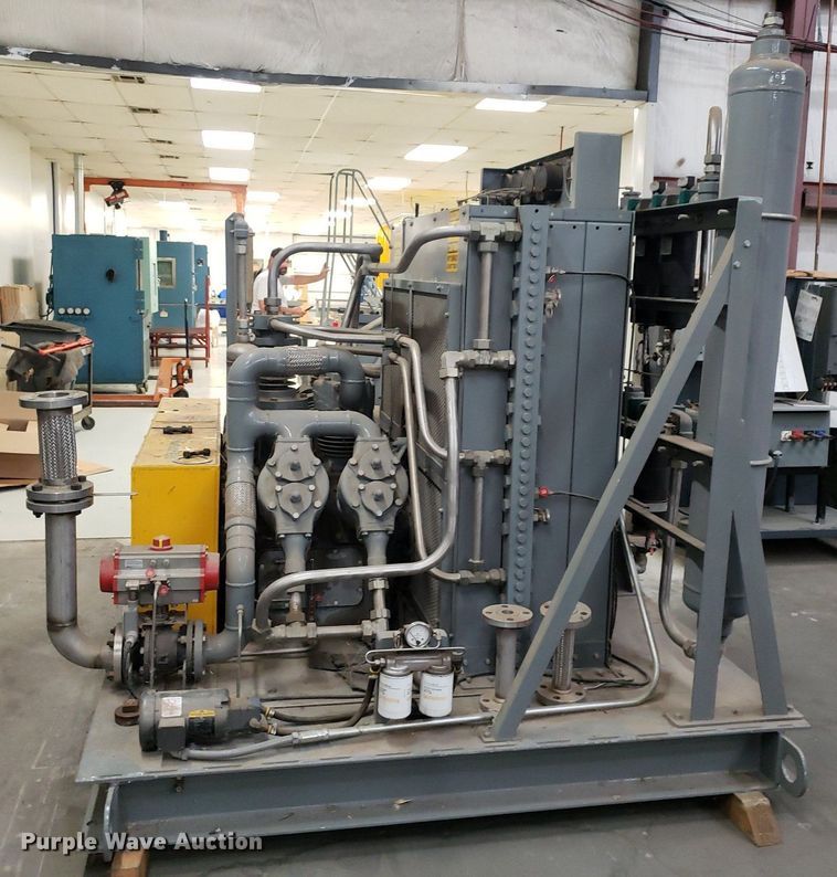 image for item IP9331 2008 Greenfield D62-A  reciprocating air compressor