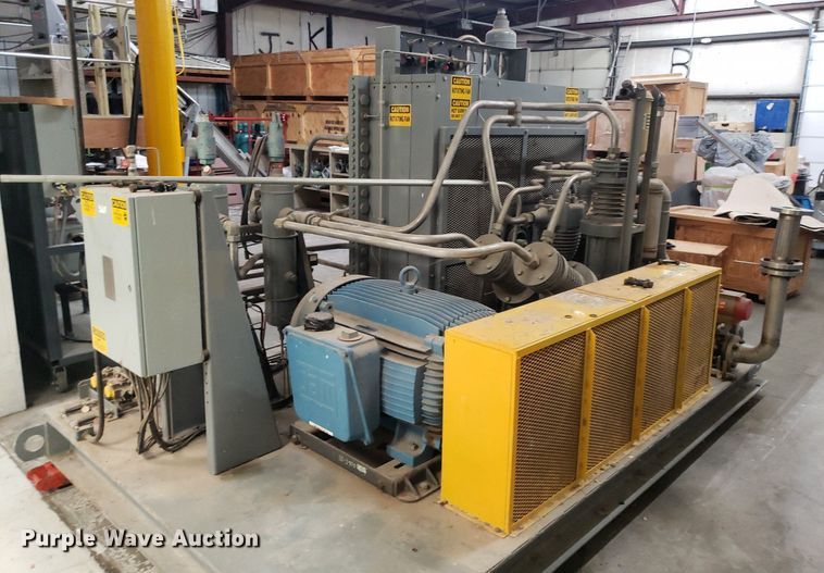 image for item IP9331 2008 Greenfield D62-A  reciprocating air compressor