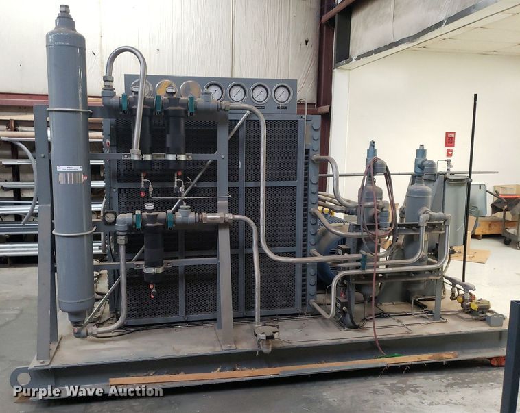 image for item IP9331 2008 Greenfield D62-A  reciprocating air compressor