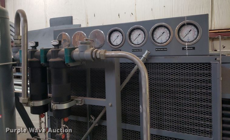 image for item IP9331 2008 Greenfield D62-A  reciprocating air compressor