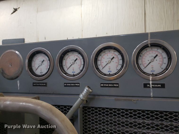 image for item IP9331 2008 Greenfield D62-A  reciprocating air compressor