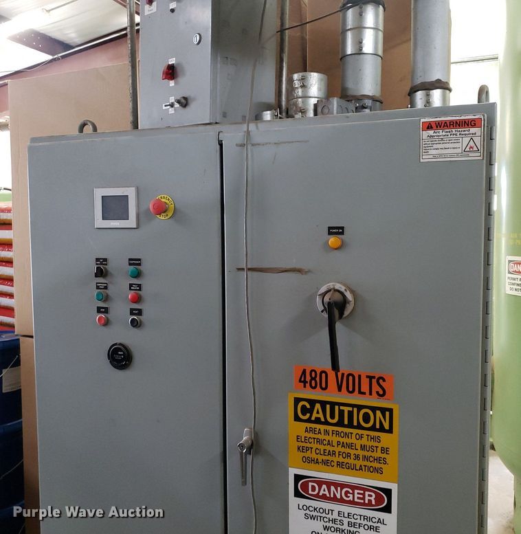 image for item IP9331 2008 Greenfield D62-A  reciprocating air compressor