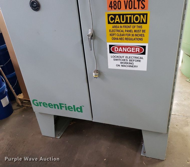 image for item IP9331 2008 Greenfield D62-A  reciprocating air compressor