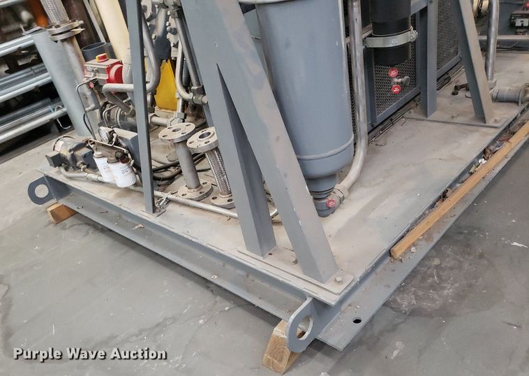 image for item IP9331 2008 Greenfield D62-A  reciprocating air compressor