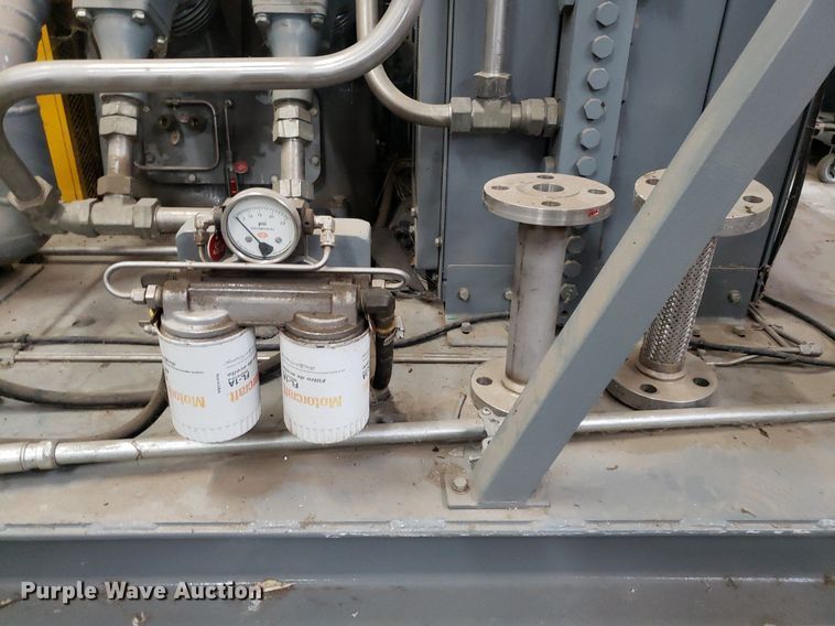 image for item IP9331 2008 Greenfield D62-A  reciprocating air compressor