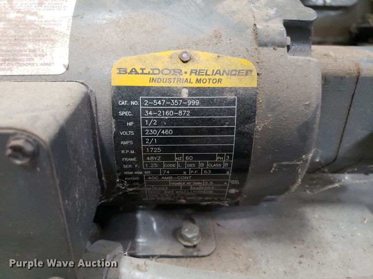 image for item IP9331 2008 Greenfield D62-A  reciprocating air compressor