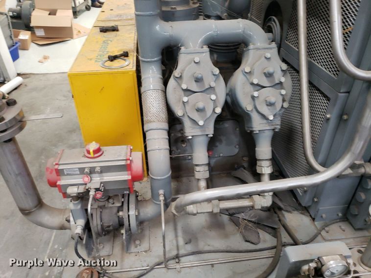 image for item IP9331 2008 Greenfield D62-A  reciprocating air compressor