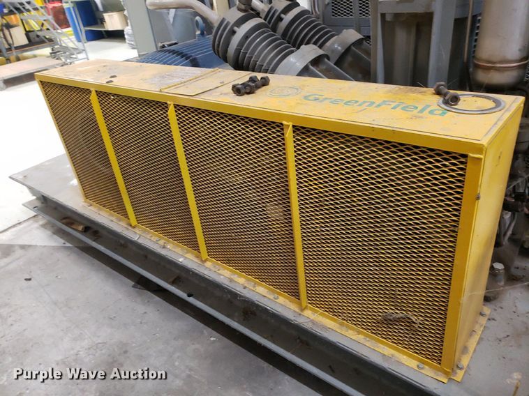 image for item IP9331 2008 Greenfield D62-A  reciprocating air compressor