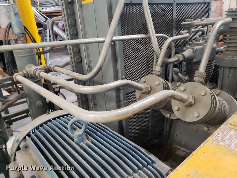 image for item IP9331 2008 Greenfield D62-A  reciprocating air compressor