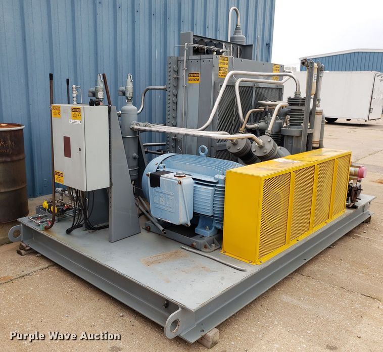 image for item IP9332 Greenfield D62-A  reciprocating air compressor