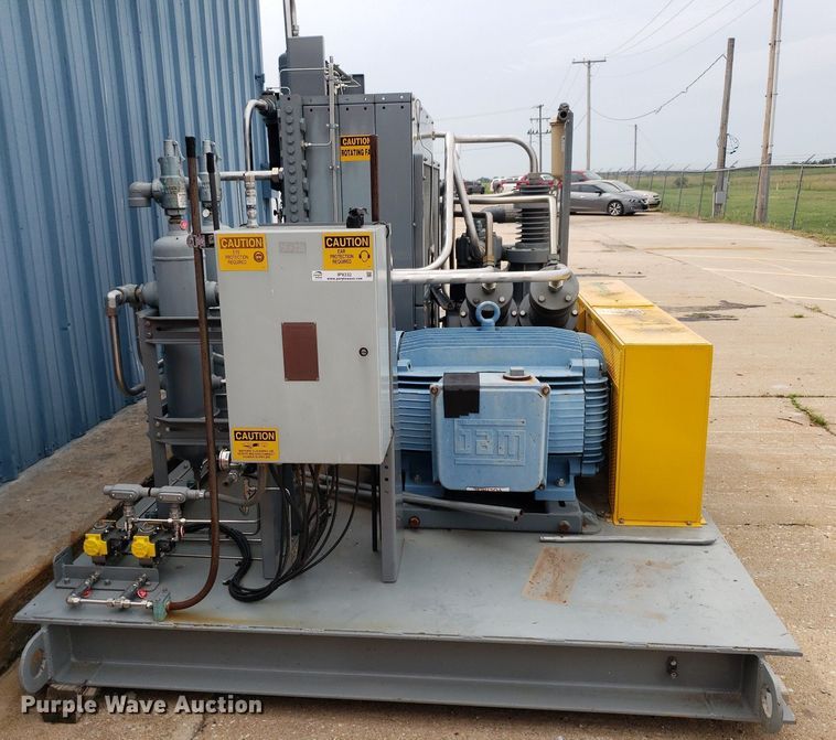 image for item IP9332 Greenfield D62-A  reciprocating air compressor