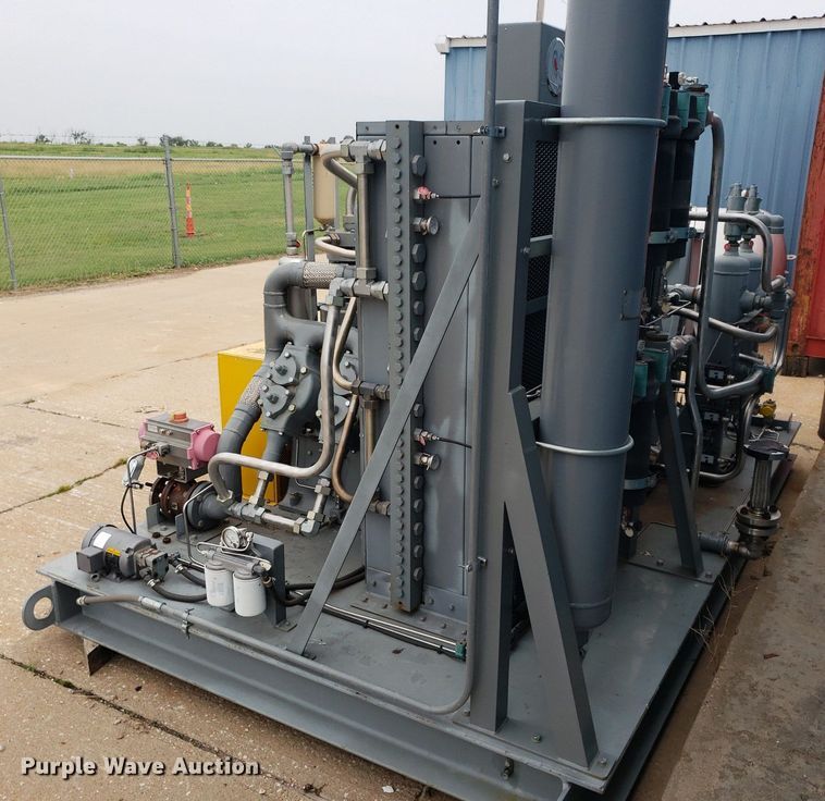 image for item IP9332 Greenfield D62-A  reciprocating air compressor