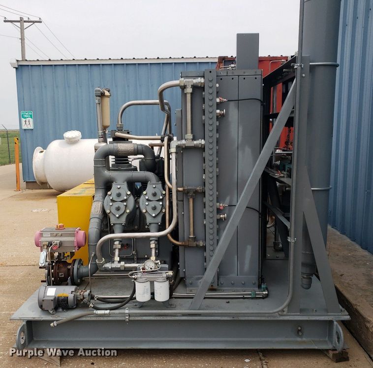image for item IP9332 Greenfield D62-A  reciprocating air compressor