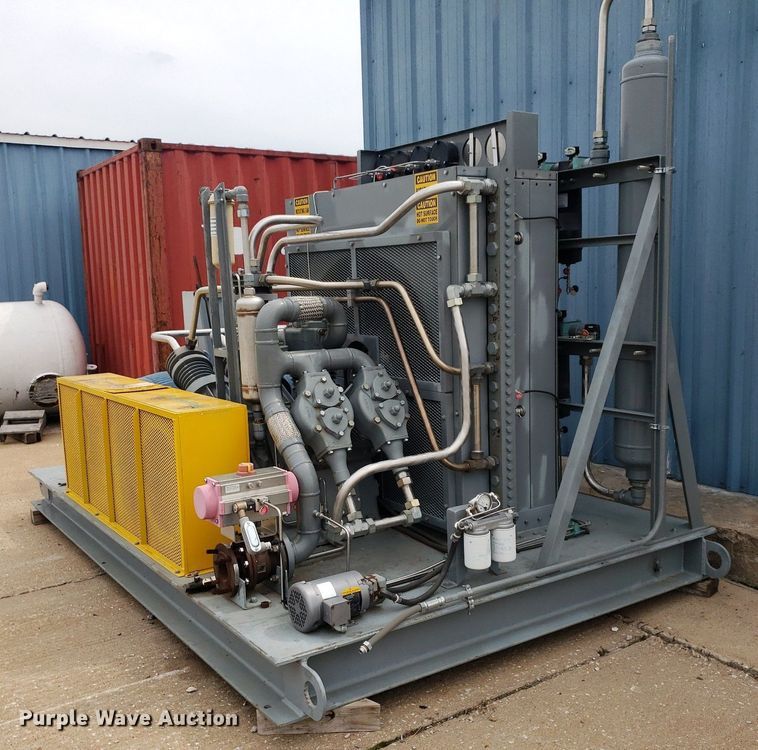 image for item IP9332 Greenfield D62-A  reciprocating air compressor