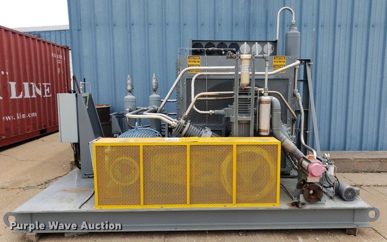 image for item IP9332 Greenfield D62-A  reciprocating air compressor