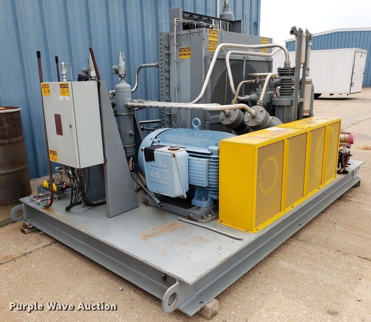 image for item IP9332 Greenfield D62-A  reciprocating air compressor