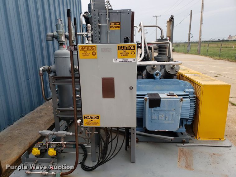 image for item IP9332 Greenfield D62-A  reciprocating air compressor