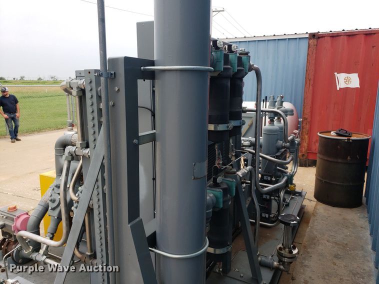 image for item IP9332 Greenfield D62-A  reciprocating air compressor