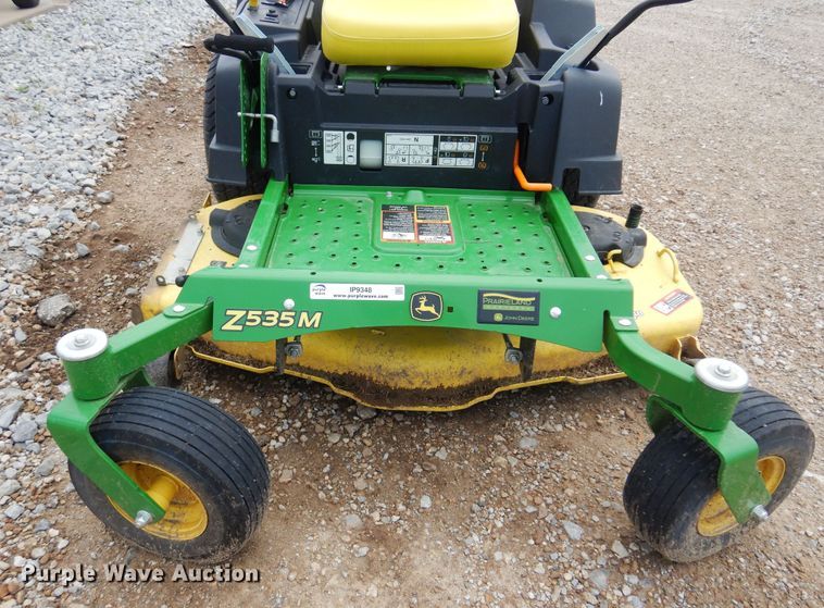image for item IP9348 John Deere Z535M  ZTR lawn mower