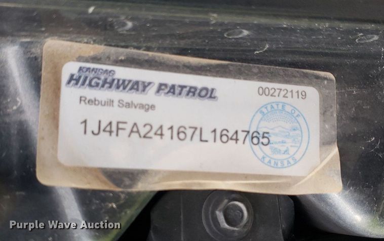 image for item IP9353 2007 Jeep Wrangler  SUV