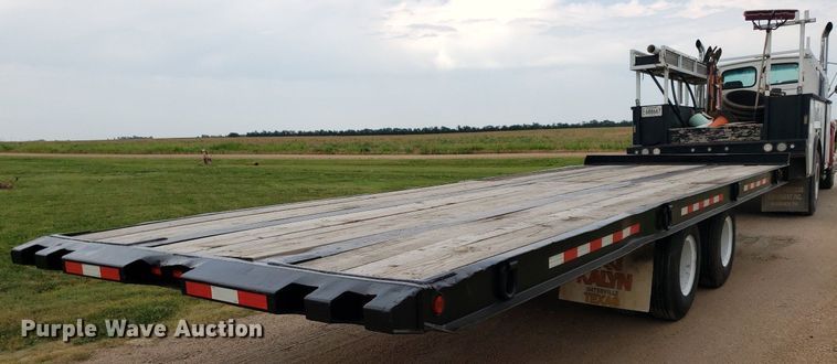 image for item IP9357 1989 Kalyn  tilt deck equipment trailer