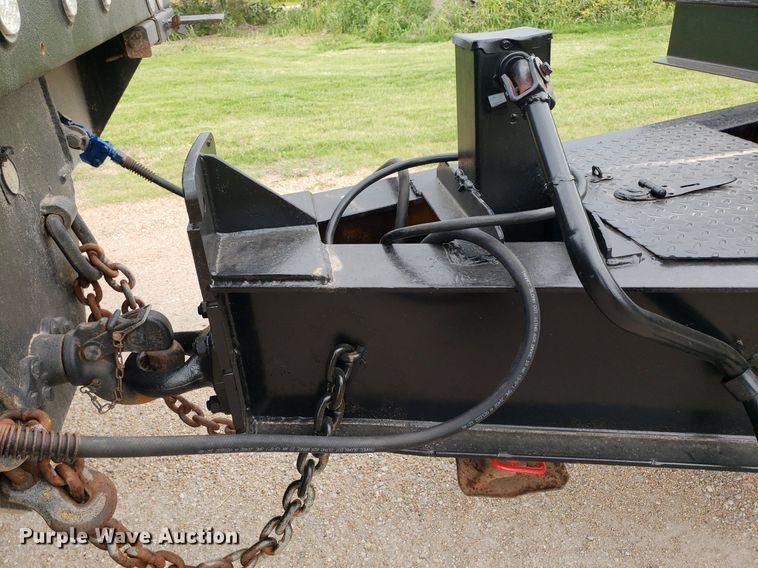 image for item IP9357 1989 Kalyn  tilt deck equipment trailer