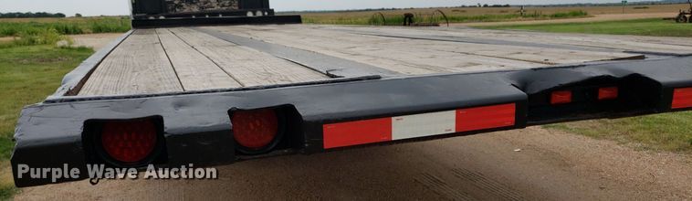 image for item IP9357 1989 Kalyn  tilt deck equipment trailer
