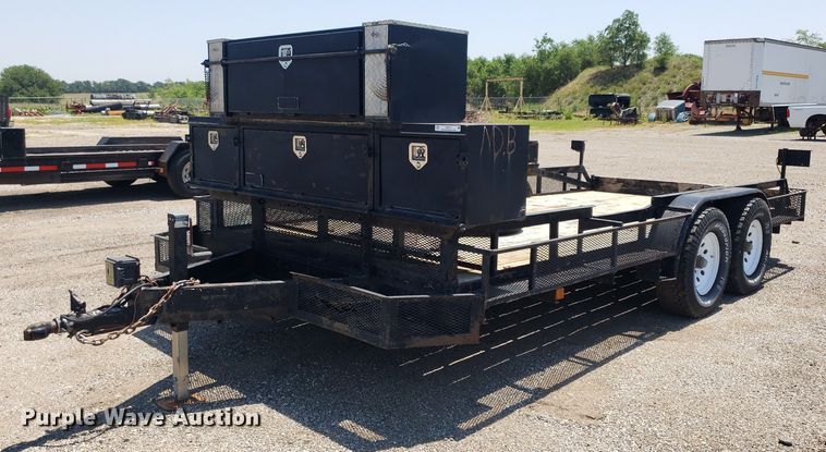 image for item IP9373 2000 Neal  utility trailer