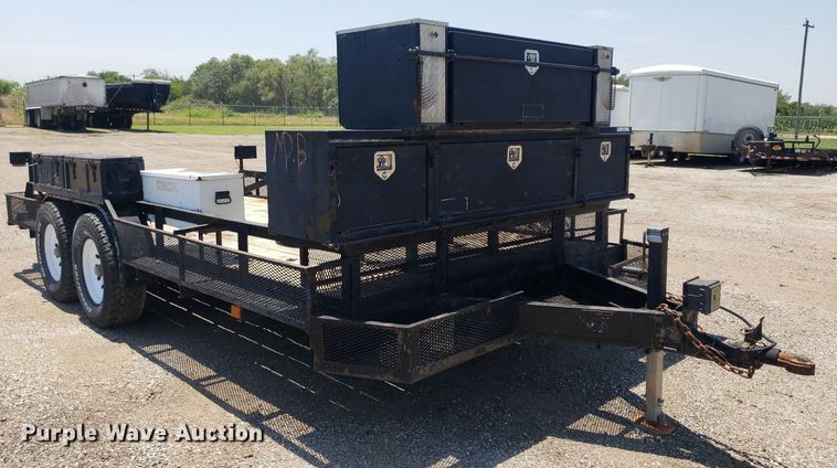 image for item IP9373 2000 Neal  utility trailer